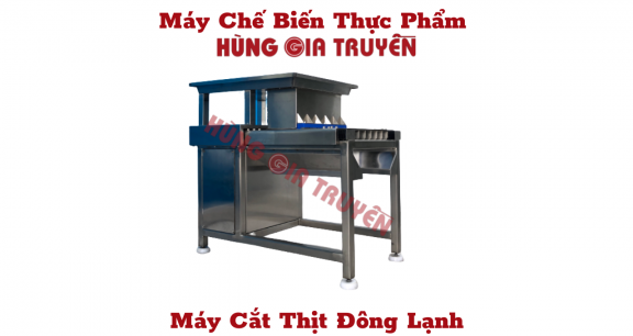 Áp dụng máy cắt thịt đông lạnh vào dây chuyền sản xuất như thế nào?